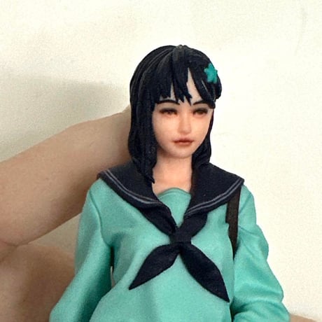 完成品　1/12 オーシャンコスモス0071 フィギュア　ミニカーに　JK