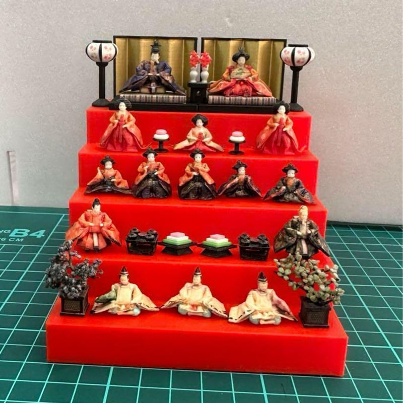 リーメント社製　ひなまつりミニチュア新品未開封 楽天市場】今日はたのしいひなまつり ( リーメント ひなまつり