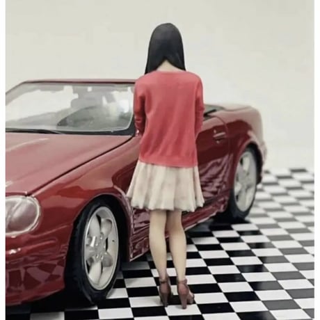 1/24 71-2 フィギュア　ミニカーに　ジオラマに　完成品　リアルフィギュア　ミニチュア