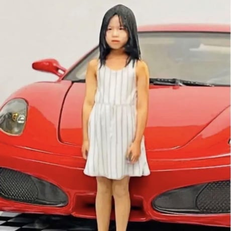 1/18★フィギュア★子供★asw★ミニカーに★ジオラマに★3　ドールハウスに　リアルフィギュア　完成品　ミニチュアイメージ