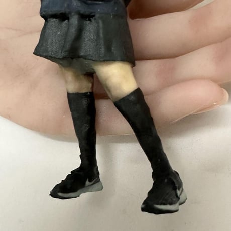 1/12 JKNP フィギュア　完成品　　ミニカーに　リアルフィギュア　ミニチュアイメージ　女子高生　ドールハウスに