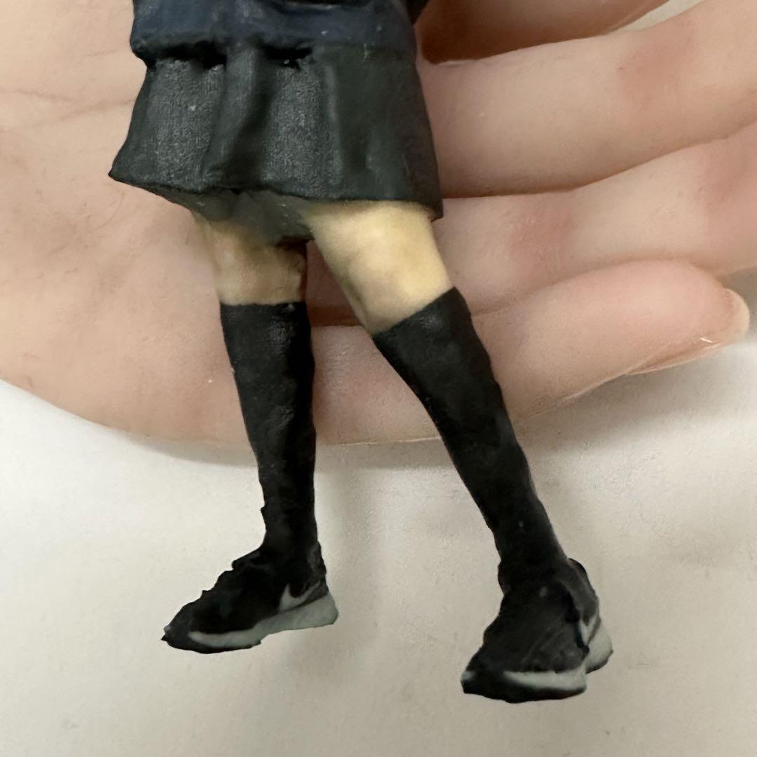 1/35 JK フィギュア2体　完成品　　1/64より大　ミニチュアイメージ 完成品 1/12 jk5 女子高生 フィギュア ミニカーに 1/64より大 の