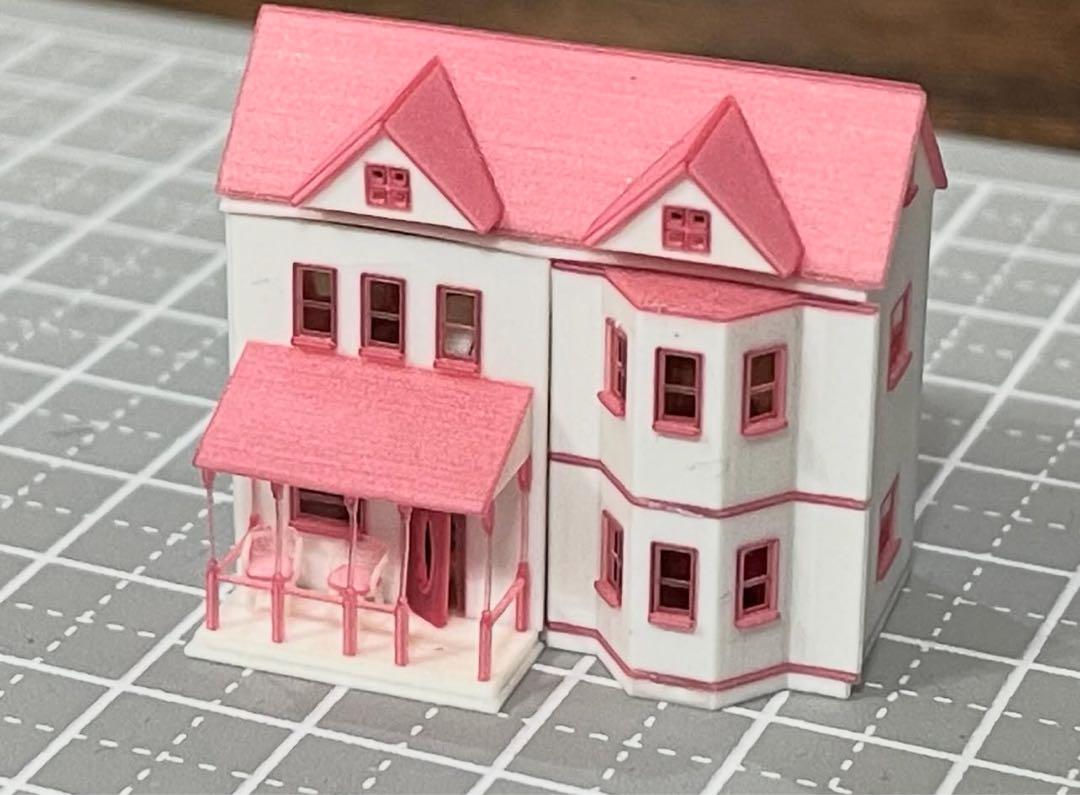 ミニチュア　ドールハウス　ミニミニドールハウス　リカちゃんに　完成品　住宅模型 ミニチュア ドールハウス ミニミニドールハウス リカちゃんに