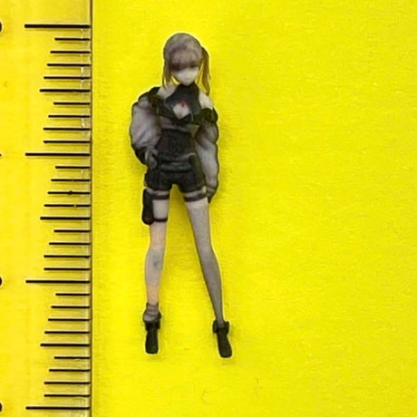 1/64 Q-JP-2 フィギュア　完成品　ミニカーに　ジオラマに　ミニチュア