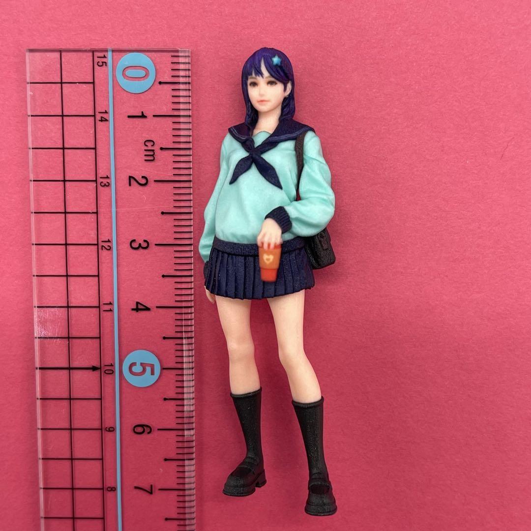 1/35 オーシャンコスモス　フィギュア9体　ミニカーに　1/64より大 1/35 オーシャンコスモス 水着 フィギュア 1/64より大 ミニカー