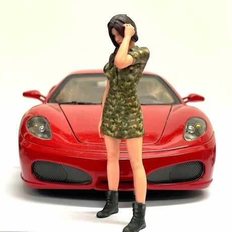 完成品　1/18 JOY18 フィギュア　ミリタリー　ミニカーに　リアルフィギュア　３Dフィギュア