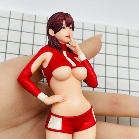 完成品　1/12 オーシャンコスモス　フィギュア　レースクィーン　1/64より大