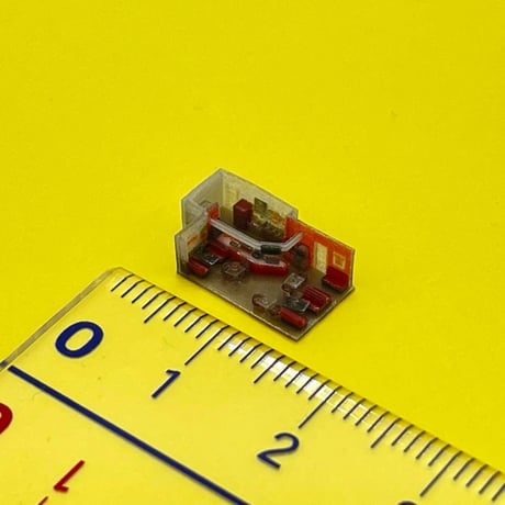 1/700 ダイナー　ミニチュア　フィギュア　ジオラマ　住宅模型　完成品