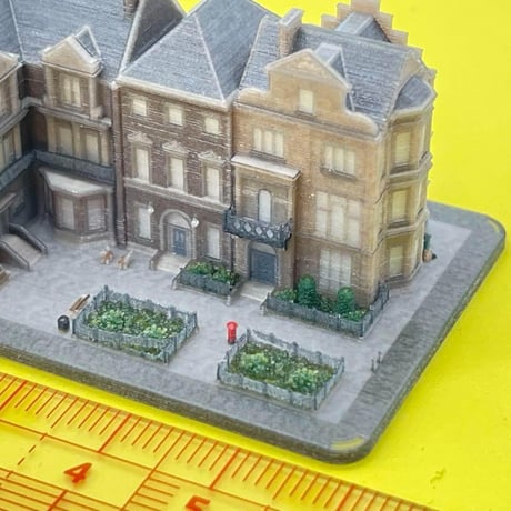 1/700 豪邸　お城　建物　フィギュア　KT-001 住宅模型　1/64より小
