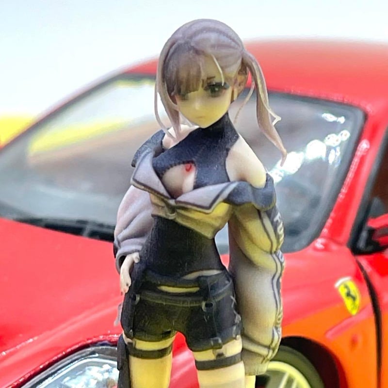 1/24 Q-JP-2 フィギュア 完成品 ミニカーに リアルフィギュア 1/24 Q-JP-2 フィギュア 完成品 ミニカーに リアルフィギュア