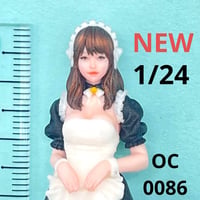 1/24 高校生男女　フィギュア二体　完成品　1/64より大　ミニチュア 1/24 高校生男女 フィギュア二体 完成品 リアルフィギュア ドール