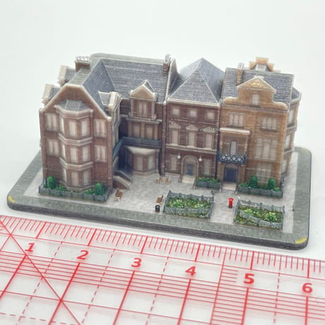 1/700 豪邸　お城　建物　フィギュア　KT-001 住宅模型　1/64より小