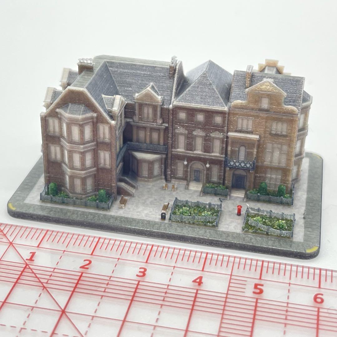 1/700 豪邸 お城 建物 フィギュア KT-001 住宅模型 1/64より小