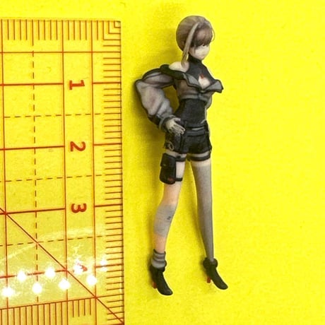 1/35 Q-JP-2 フィギュア　完成品　ミニチュア　ミニチュアイメージ　リアルフィギュア　３Ｄ
