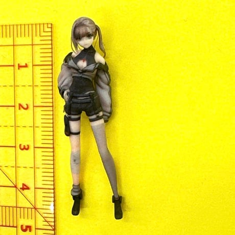 1/35 Q-JP-2 フィギュア　完成品　ミニチュア　ミニチュアイメージ　リアルフィギュア　３Ｄ