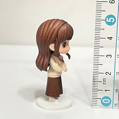 ミニチュアイメージお姉さん　フィギュア　ねんどろいど風　1/64より大　ミニカー ドールハウスに