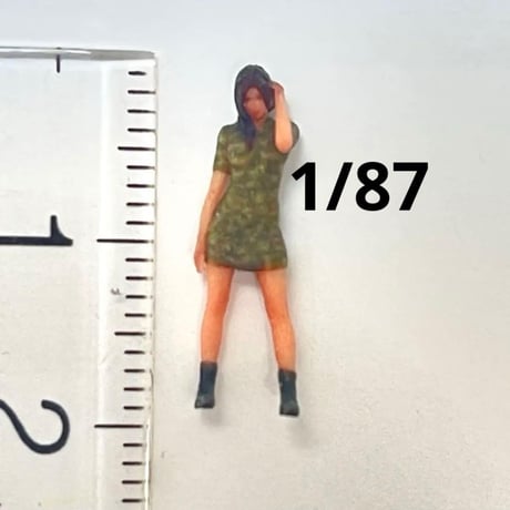 1/87 HO JOY ミリタリー　フィギュア　1/64より小 リアルフィギュア　ミニチュアイメージ