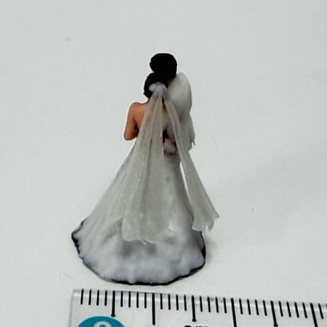 1/64 ウエディング　結婚式　フィギュア　ミニチュア　ジオラマ　ミニカー