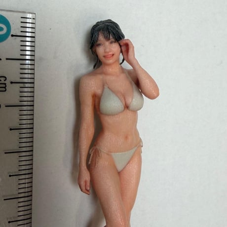 1/24 フィギュア　完成品　3DA-FIG-5435 リアルフィギュア　ミニチュア　水着　お姉さん　ビキニ