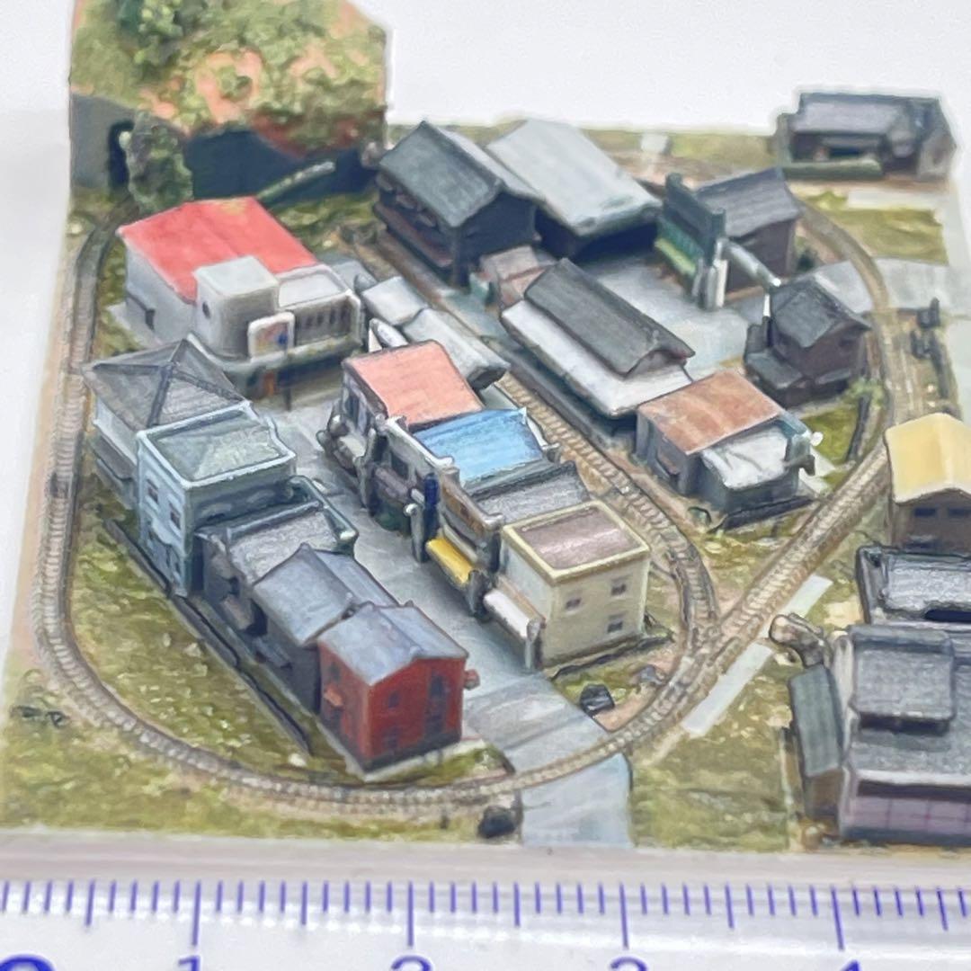 横幅7cm ミニチュア 鉄道模型 ジオラマ Nゲージより小 食玩