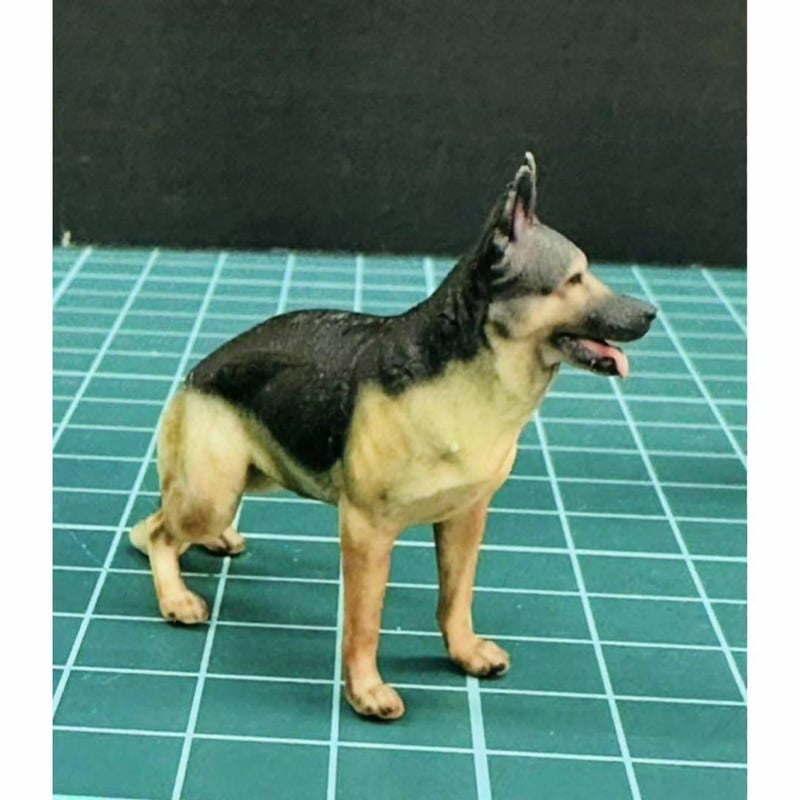 1/18 犬と女の子　フィギュア　完成品　1/64より大　ミニチュア 1/18 犬と女の子 フィギュア 完成品 リアルフィギュア