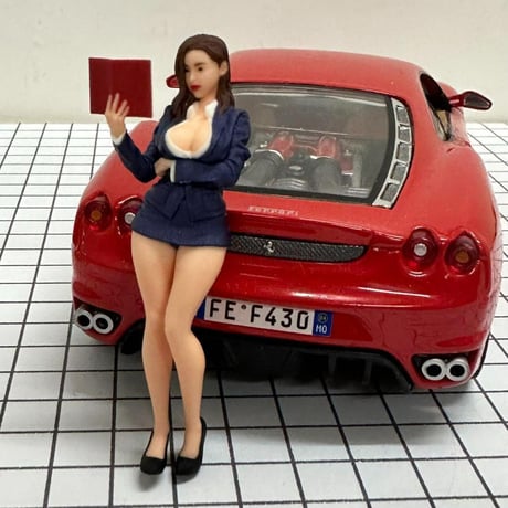 1/24 教師　オーシャンコスモス　フィギュア　1/64より大　ミニカーに