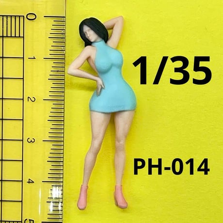1/35 PH-013 フィギュア　完成品　ミニカーに　リアルフィギュア　ミニチュアイメージ