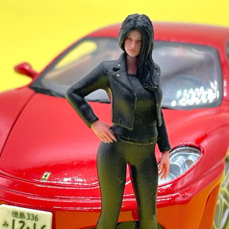 1/24 DGS-01 フィギュア　完成品　ミニカーに　リアルフィギュア　ミニチュアイメージ　３D　ミニチュア
