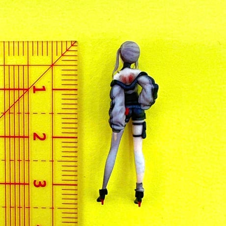 1/48 Q-JP-2 フィギュア　完成品　ミニカーに　1/64より大　ジオラマ