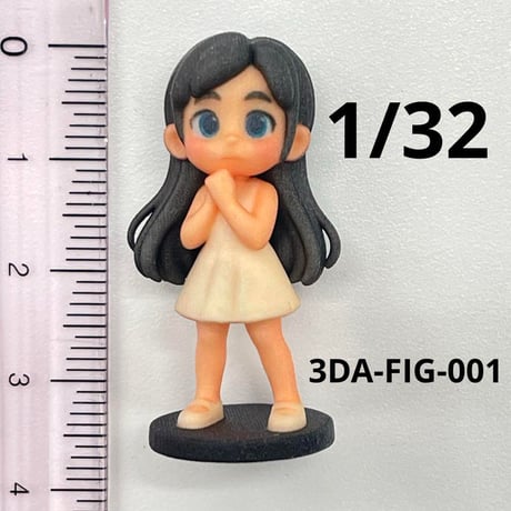 1/32 3DA-FIG-001 AIフィギュア　フィギュア　リアルフィギュア　ミニチュアイメージ　完成品