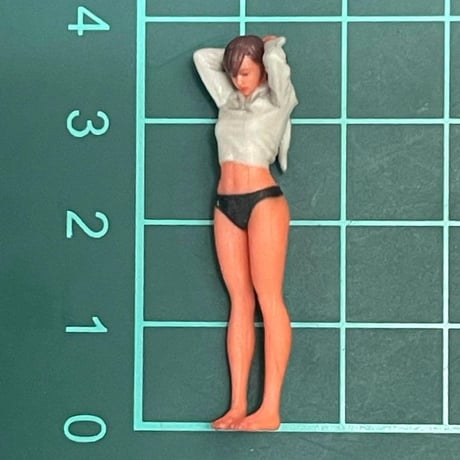1/43 オーシャンコスモス　フィギュア　完成品　リアルフィギュア　 ミニカーに