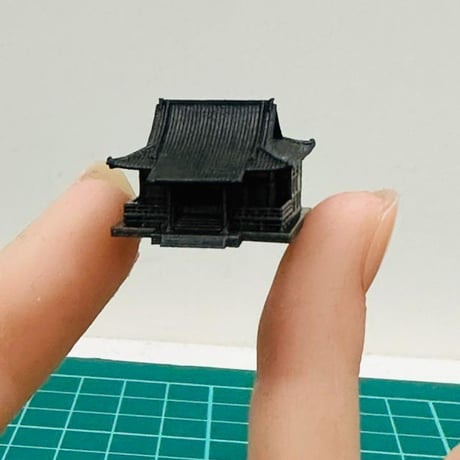 1/600★寺院★建物★フィギュアに★住宅模型　建築模型　ドールハウス★Nゲージより小★ジオラマに