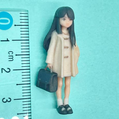 1/43 3DA-JK-003 フィギュア　完成品　ミニカーに　1/64より大