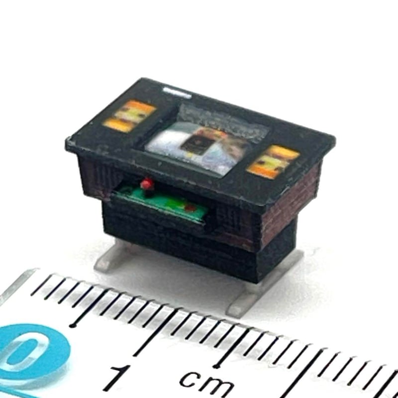 1/64 ゲーム機 昭和レトロ ミニチュア フィギュアに ミニカーに