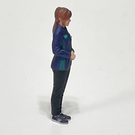 1/64 コンビニ店員F フィギュア　ミニカー　ジオラマ　ミニチュア　トミカに