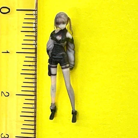 1/64 Q-JP-2 フィギュア　完成品　ミニカーに　ジオラマに　ミニチュア