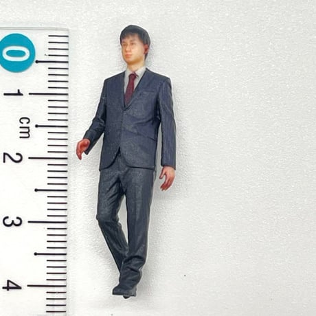 1/43 101-2 男性　フィギュア　完成品　リアルフィギュア　ミニチュアイメージ　ミニチュア