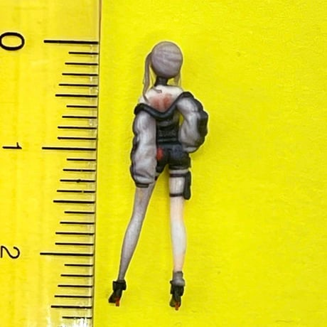 1/64 Q-JP-2 フィギュア　完成品　ミニカーに　ジオラマに　ミニチュア
