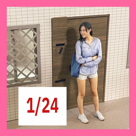 1/24 Jessst フィギュア　完成品　リアルフィギュア　３Dフィギュア　３Dプリント　　ジオラマに