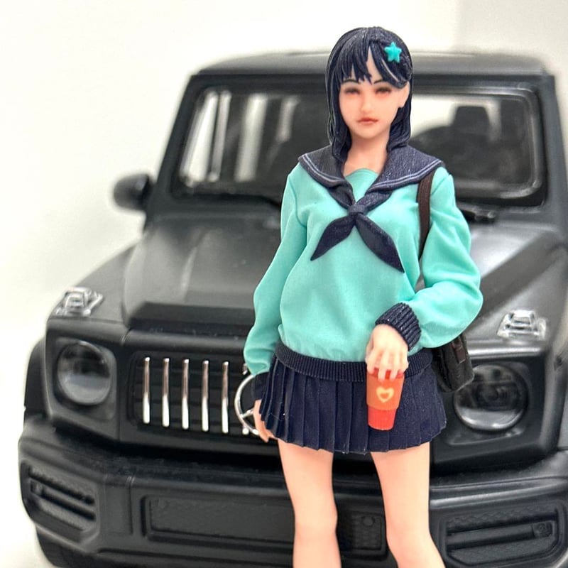 完成品 1/12 オーシャンコスモス0071 フィギュア ミニカーに JK 完成品 1/12 オーシャンコスモス0071 フィギュア ミニカーに JK