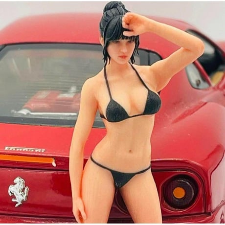 1/24 JOY8 フィギュア　完成品　リアルフィギュア　ミニカーに　ジオラマに