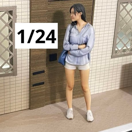 1/24 Jessst フィギュア　完成品　リアルフィギュア　３Dフィギュア　３Dプリント　　ジオラマに