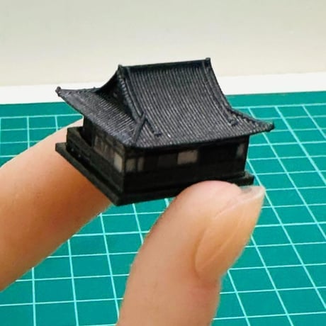 1/600★寺院★建物★フィギュアに★住宅模型　建築模型　ドールハウス★Nゲージより小★ジオラマに