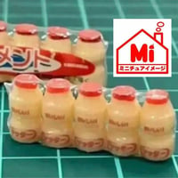 ミニチュア　乳酸菌飲料　ヤッター1パック　フィギュアに　ドールハウスに　リカちゃんに
