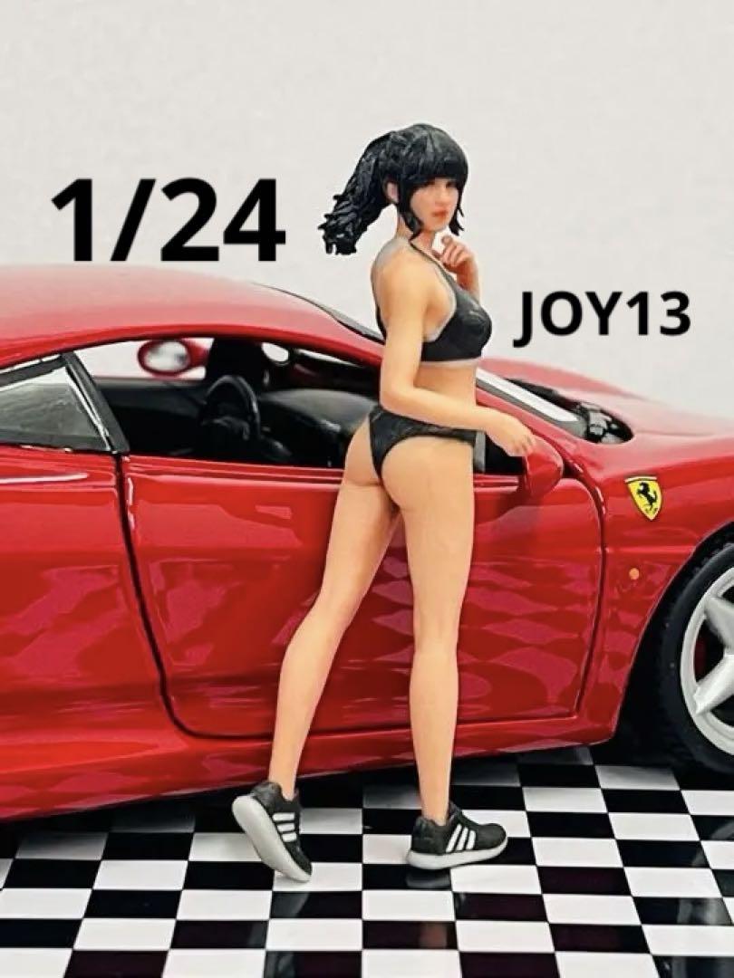 JOY2-RED 1/18★フィギュア★1/64より大★ミニカーに★ジオラマに JOY-13☆1/24☆フィギュア☆1/64より大☆ミニカーに☆ジオラマに