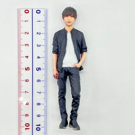 1/18 33-4 男性　フィギュア　完成品　ミニカーに　リアルフィギュア　ミニチュアイメージ　３D