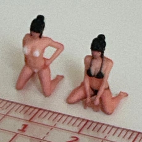 完成品　1/64 JOY2体　joy4 joy21 フィギュア　ミニカーに　ジオラマに　ミニチュアイメージ　3D