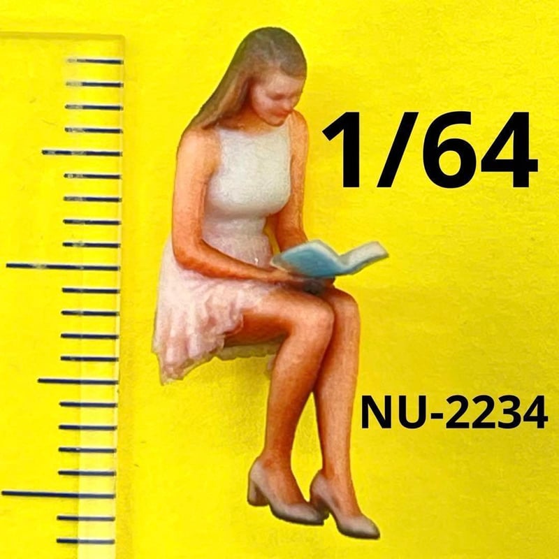 1/64 NU-2234 フィギュア 完成品 ミニカーに ミニチュア リアル
