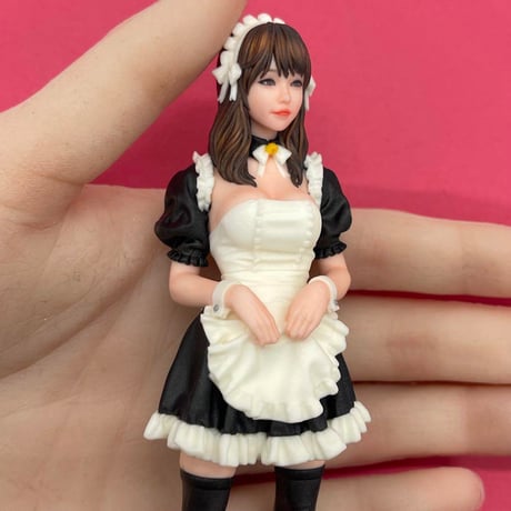 完成品　1/12 オーシャンコスモス フィギュア　リアルフィギュア　ミニチュアイメージ　メイド　OC-M0086　ミニカーに　ドールハウスに