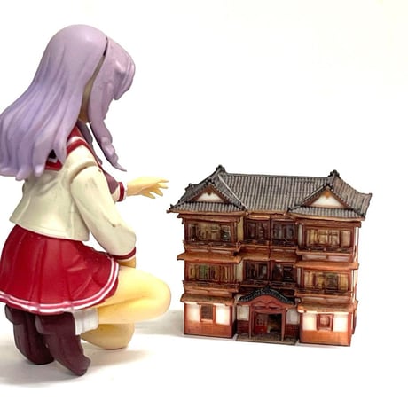 ミニミニドールハウス　ミニチュア　ドールハウスに　リカちゃんに　シルバニアに